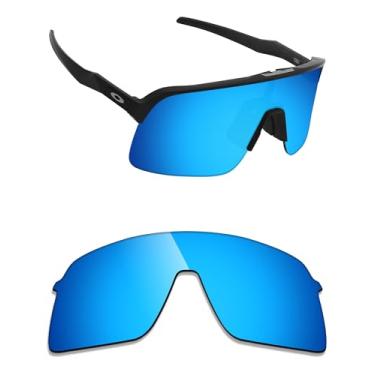 Imagem de Alphax Lentes de substituição polarizadas azul gelo para Oakley Sutro Lite OO9463