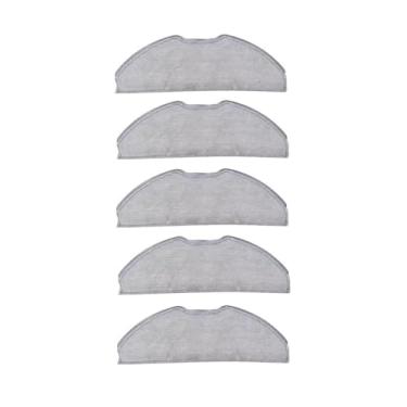 Imagem de Roll Brush Side Brush HEPA Mop Cloth Compatible With Tefal Rowenta ROWENTA X-PLORER 75 RR8577WH Robotic Vacuum Cleaner Accessories(5 pcs)