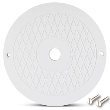 Imagem de Aquatonics Substituição SPX1084R Capa de tampa de escumadeira de piscina | Capa redonda de 21,6 cm compatível com modelos de escumadeira SP1082, SP1083, SP1084, SP1085, SP1086 | ABS durável com