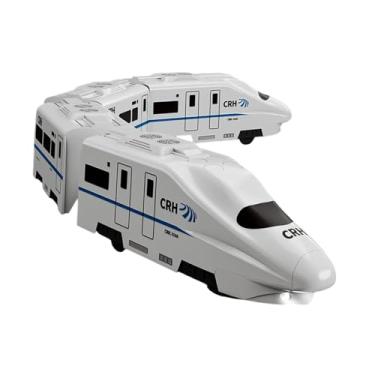 Imagem de YIJU Conjunto de de alta velocidade para crianças, modelo de simulação, brinquedo eletrônico de de metrô para crianças, presente de festa