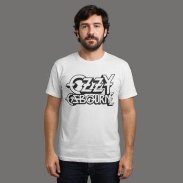 Imagem de Camisa Algodão Rock Camiseta Ozzy Osbourne Black Heavy Metal-Masculino