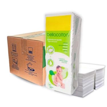 Imagem de Algodão quadrado bebê 1200 unidades