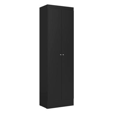 Imagem de Armário Multiuso 2 Portas Space Preto Acetinado - Thb