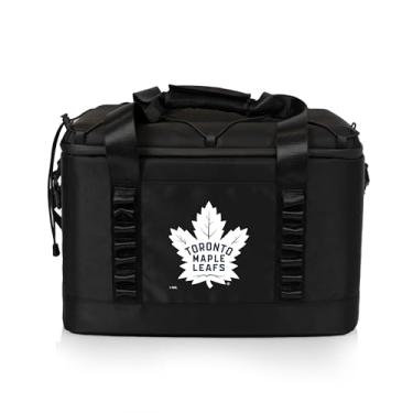 Imagem de Picnic TIME NHL Toronto Maple Leafs Tarana Superthick Cooler, 24 latas de isolamento macio, praia reciclada, acampamento, piquenique, (preto carbono)