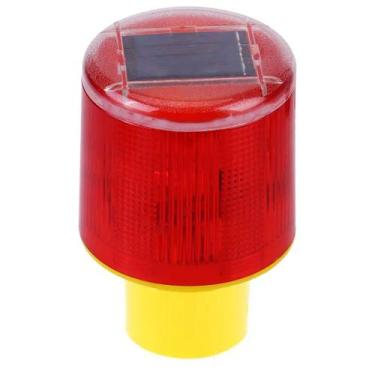 Imagem de Sinalizador Solar Obra Cone Rodovia Avenida Estrada Transito Acidente 