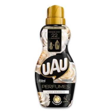 Imagem de Amaciante Concentrado 450ml UAU Perfume Chá Branco