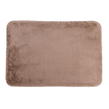 Imagem de Tapete De Microfibra Comfort Bege Plus 60x40cm - Uzoo Tapete Microfibra Comfort Plus 60...