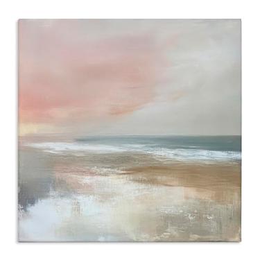 Imagem de Stupell Industries Muted Landscape Marsh Waters Canvas Wall Art, design by Petal Prints Design, 61 x 61 cm