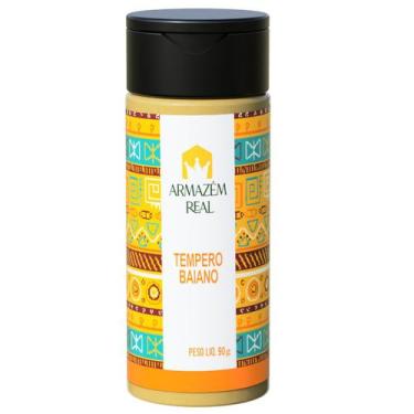 Imagem de Tempero Baiano - Pote - 90g - Armazém Real - Uso Culinário