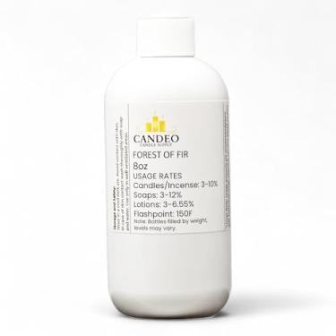 Imagem de Óleo de fragrância Forest of Fir (frasco de 236 ml) | Fabricação de velas, sabonete, sprays de ambiente, bombas de banho, loção, aromatizadores de carro, derretimento de cera | Candeo Candle Supply