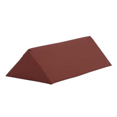 Imagem de OIIBWQ Travesseiro de posicionamento triangular para idosos, apoio de perna, presente, acessório de cama multiuso, almofada de cunha para cama, almofada, 50 Cm X 20 Cm X 20