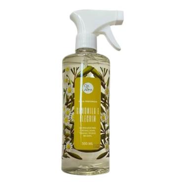 Imagem de Casa Aroma Água Perfumada Camomila e Alecrim, Odorizador para Cortinas e Tecidos, Spray 500ml
