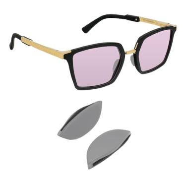 Imagem de Biyxpiv Protetores de nariz de substituição para óculos de sol Oakley Sideswept OO9445 OX8160, fácil instalação, 1 almofada de nariz cinza High Bridge Fit (pequena)