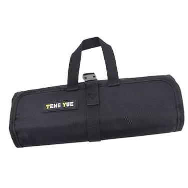Imagem de Zxpjkyu Bolsa de Escalada, Bolsa de Recepção, Mosquetão, Equipamento, Dobrável, Bolsa de Armazenamento Suspensa, Organizador, Bolsa de Viagem, Preto