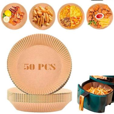 Imagem de Acessórios Para Air Fryer Papel 50 Unidades Proteção