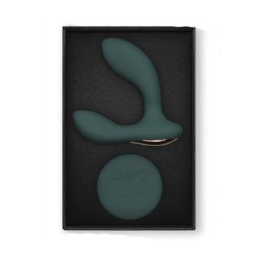 Imagem de Massageador de Próstata Vibratório Hugo 2 com Controle Remoto - com 6 Modos de Estimulação e Design Ergonômico (Verde)