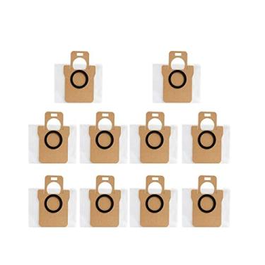 Imagem de Mop Cloth Compatible With Dreame Bot L10s Ultra/ S10/ S10 Pro Replacement Dust Bags Robot Vacuum Cleaner, Dreame Bot L10s Ultra Accessories(Light yellow)