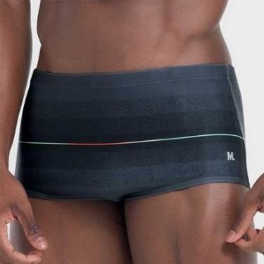 Imagem de Sungão Estampado Com Listras Degradê-Masculino