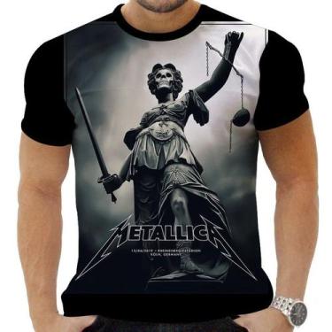 Imagem de Camiseta Camisa Personalizada Rock Metal Metallica 8 - Obds Co, BABYLO
