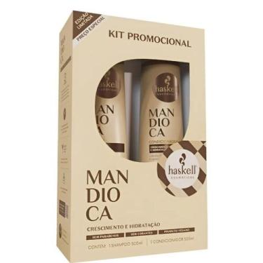 Imagem de Kit Promo Haskell Mandioca  Shampoo + Condicionador  Força e Crescimen