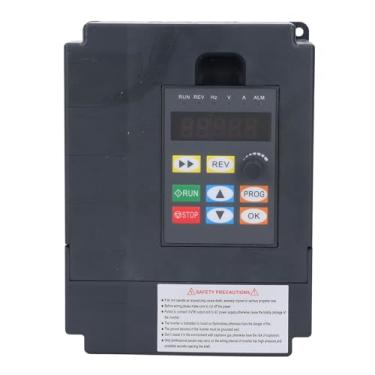 Imagem de Garosa Controlador de Acionamento de Frequência Variável, Inversor PP Retardador de Chama para Motores 0,75KW Com Proteção contra Sobrecorrente e Controle por Microprocessador para Bombas de