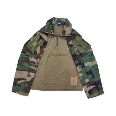 Imagem de Camisa Tática De Combate Camuflada GEN3 Para Treinamento Militar, Caça