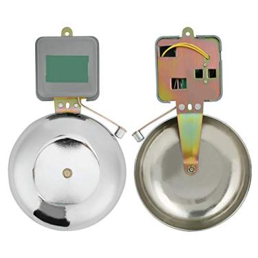 Imagem de RiToEasysports Campainha de Alarme de Incêndio Campainha Elétrica de Aço Inoxidável de 5,9 pol., Alta de 220 V para Uso Industrial de Elevadores Com Martelo Potente e Superfície à Prova de Ferrugem