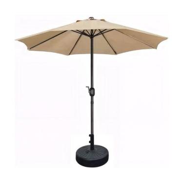 Imagem de Ombrelone Urban 3m com Base - Solar Garden, Marrom