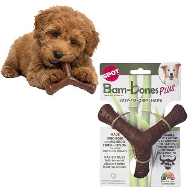 Imagem de Brinquedo de mastigar bison Tri-Pod da Ethical Pet