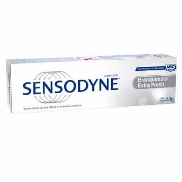 Imagem de Creme dental sensodyne branqueador extra fresh 50g