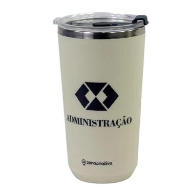 Imagem de Zona Criativa – Copo Sky 500ml Administração | Copo Térmico com Parede Dupla Inóx, Tampa Antivazamento c/Vedação por Pressão | Ideal para Levar Sua Bebida com Segurança em Qualquer Lugar