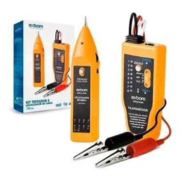 Imagem de Kit zumbidor localizador de linha e cabos rj 11 rj45 exbom fepro-tc300
