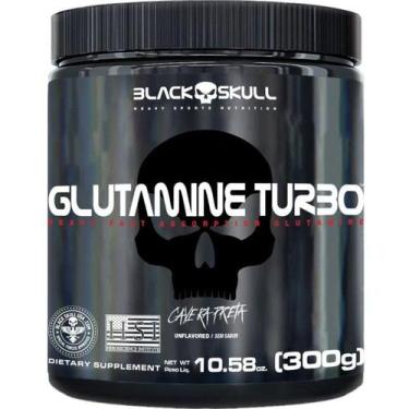 Imagem de Glutamina Turbo (300g) - Black Skull, 1, Sem Sabor, 300g