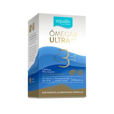 Imagem de Ômega 3 Ultra Caps Mais Concentrado 120 Cápsulas Equaliv