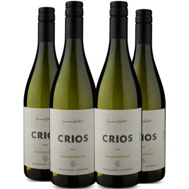 Imagem de Vinho Branco Susana Balbo Crios Chardonnay 750ml Kit 4 Garrafas