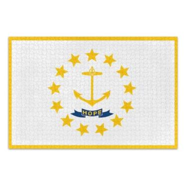 Imagem de Rhode Island State Flag Jigsaw Puzzles for Adults, 500 Piece Puzzles, Interlock Perfectly, Home Decor Gift Party for Men Women