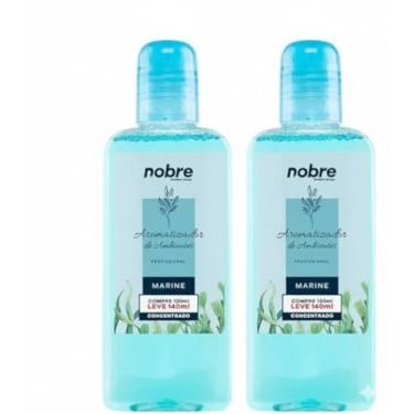 Imagem de Kit 2 Aromatizantes de Ambiente 140ml Nobre - Marine Concentrado, Perfume Duradouro