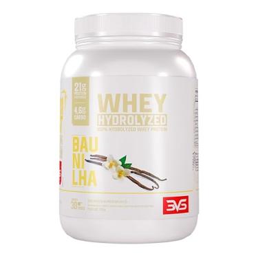 Imagem de 3VS Nutrition 100% Whey Protein Hidrolisado 900g Sabor Baumilha - Fórmula Exclusiva com Máxima Absorção e Concentração - 21g de Proteína por dose