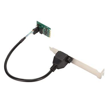 Imagem de Cryfokt M.2 B M Server NIC Adaptador Ethernet 2.5G Plug and Play Placa de Rede RJ45 para 10 - Placa de Internet Gigabit Compacta para Dispositivos Móveis/desktop/estações de Trabalho - NIC de