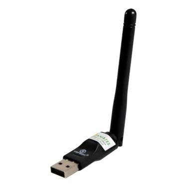 Imagem de Placa de Rede USB Wi-Fi Adaptador Wireless 2.4GHz Internet