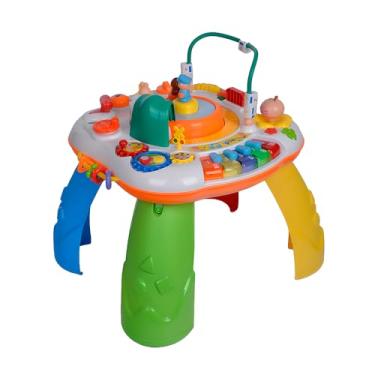 Imagem de Mesa de Atividades Interativa Musical Didática com Luzes e Sons Modelo 8866 – Estimula Desenvolvimento Infantil e Coordenação Motora