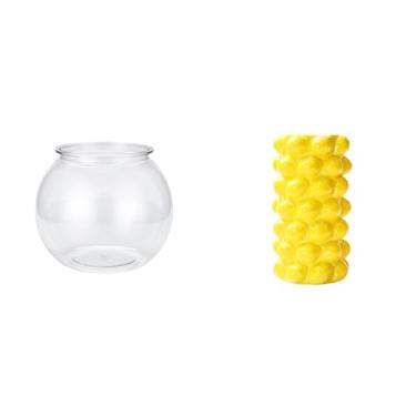 Imagem de Whtkoph Vaso Pequeno E Transparente para Aquário, Enfeite de Mesa de Escritório, Arranjo Floral, Recipiente, Decoração de Mesa de Sala de Estar.