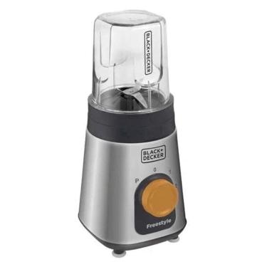Imagem de Liquidificador E Processador Portátil Freestyle Em Inox 220V