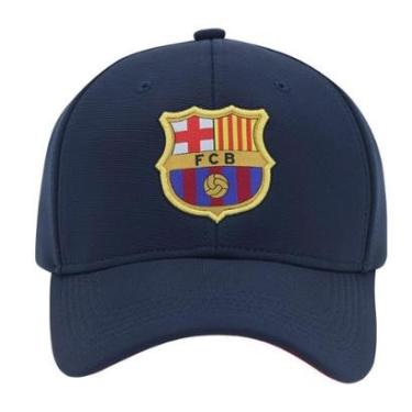 Imagem de Boné Barcelona Etiqueta Frontal Marinho Licenciado Supercap-Unissex