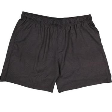 Imagem de Bermuda Tactel Boxer Casual Longa Plus Size Masculina Ogochi 004544111 Chumbo-Masculino