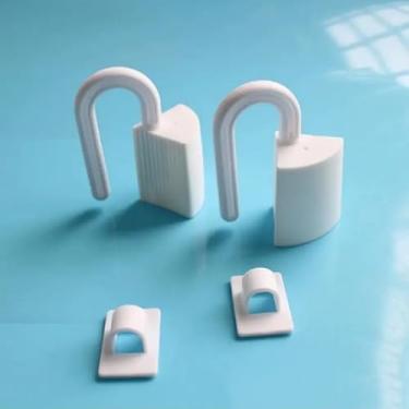 Imagem de 2 peças, trava de segurança para bebês, antiaderência, antiaperto, proteção de segurança para crianças, protetor de dedo durável, fácil de instalar