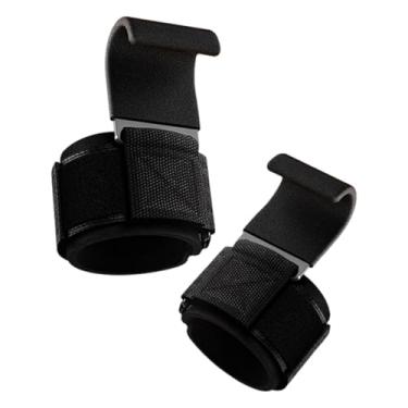 Imagem de Deevoka Conjunto de 2 Ganchos para Levantamento de Peso, Alça de Pulso para Musculação.