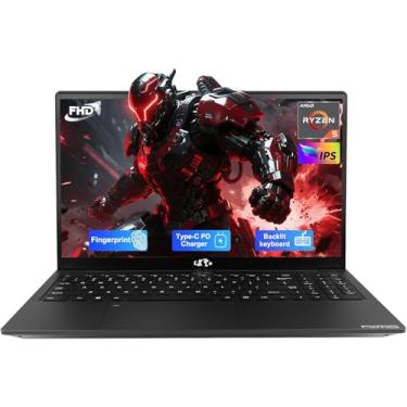 Imagem de NIMO 15.6'' IPS FHD-Laptop, 32GB RAM 1TB SSD Ryzen 5(Beat i5-1135G7, 4 Cores Up to 3.7GHz) Student Computer with 2 Years Warranty, 65W Type-C, Fingerprint, Backlit Keyboard, BT5.2, Numpad