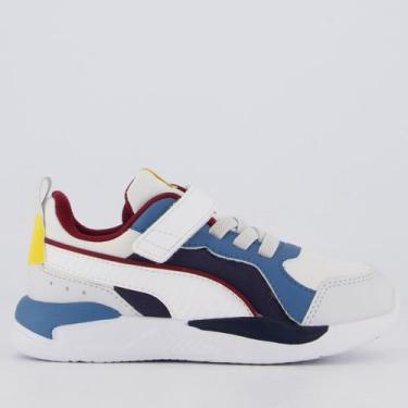 Imagem de Tênis Puma X-Ray AC PS BDP Juvenil Branco e Cinza, 33