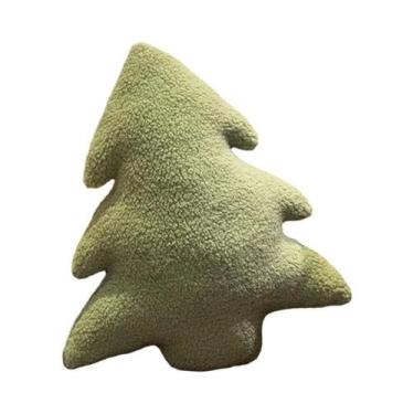 Imagem de Almofada De Natal Em Forma De Árvore De Natal, Macia E Decorativa, Pre